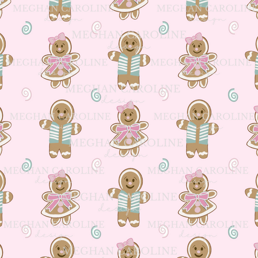 Gingerbread Cookies - Pink