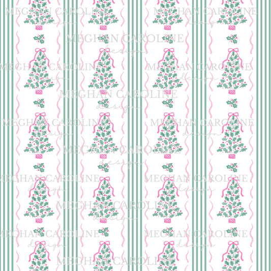 Holly Berry Christmas Tree